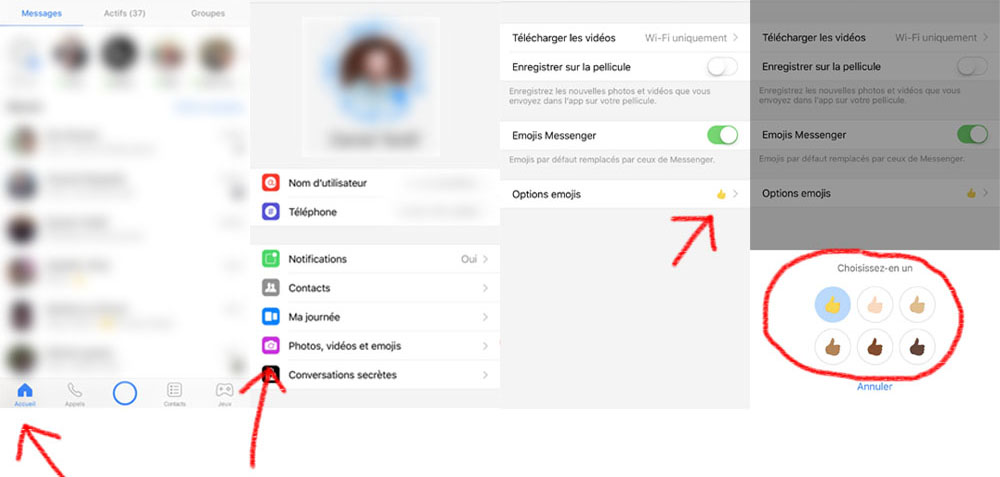 facebook messenger emojis